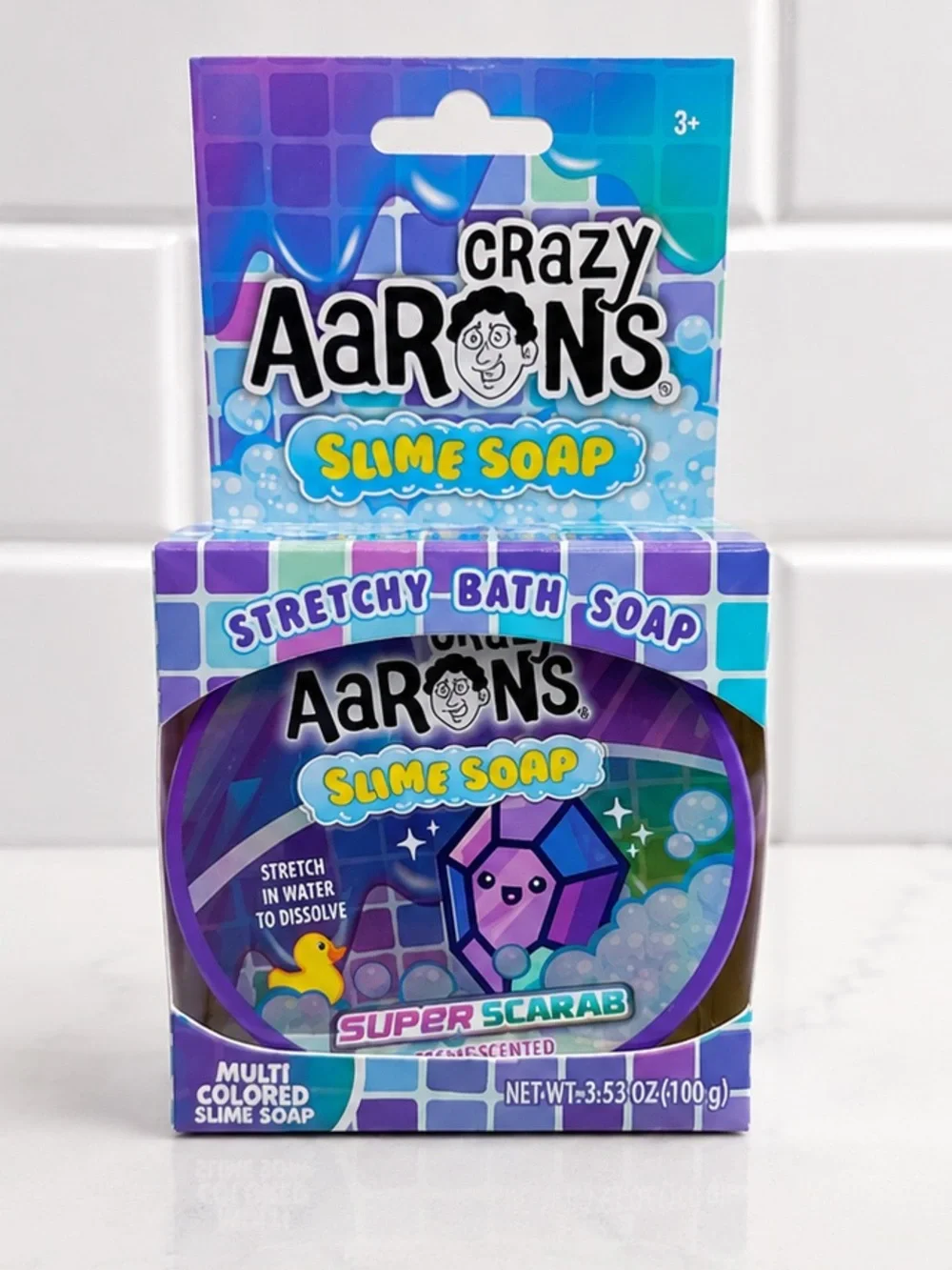Crazy Aaron's Thinking Putty Brand Slime Soap Stretchy Super Scarab HTF